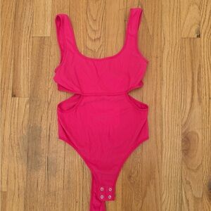 Garage Hot Pink Bodysuit